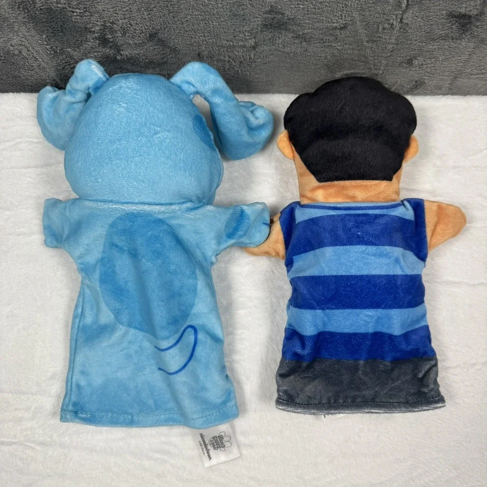 Melissa & Doug Blue's Clues Hand Puppets Set Blue & Joe Plush Toys 2021